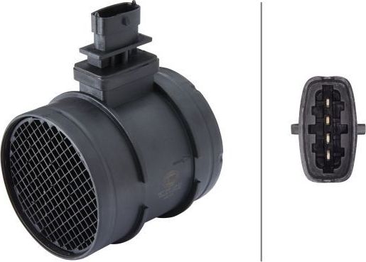 Датчик массового расхода воздуха (ДМРВ) Hella. Артикул 8ET 009 149-281