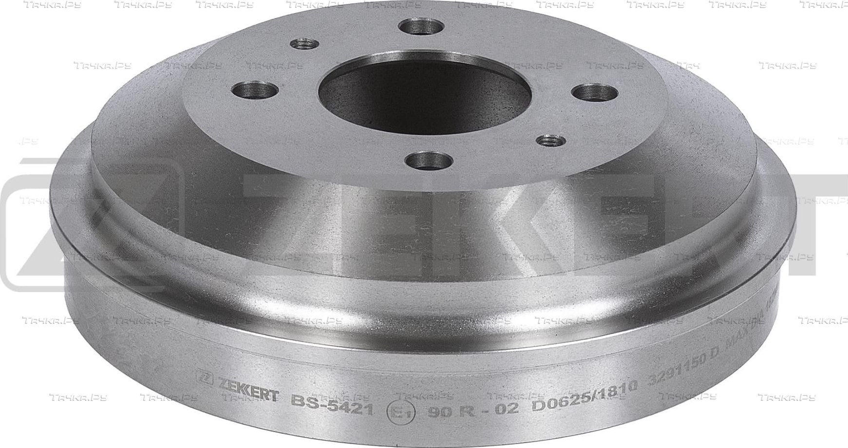 Тормозной барабан Zekkert. Артикул BS-5421