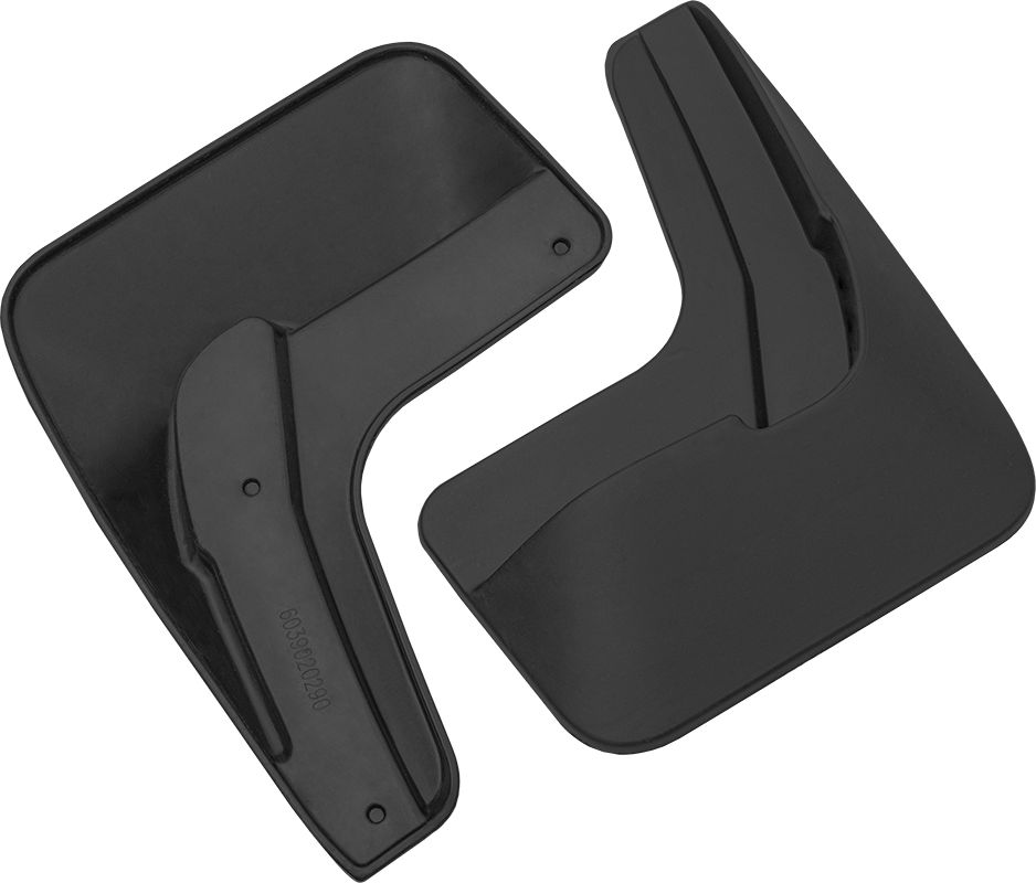 Брызговики Rezkon резиновые задняя пара для Lada Largus Cross 2012-2026. Артикул 6039020290