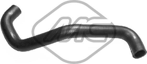 Патрубок радиатора (системы охлаждения) Metalcaucho. Артикул 08633