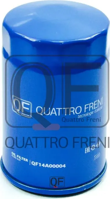 Фильтр масляный (Quattro Freni). Артикул qf14a00004