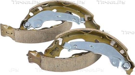 Тормозные колодки Zentparts задние для Toyota Yaris Verso 1999-2005. Артикул Z06857