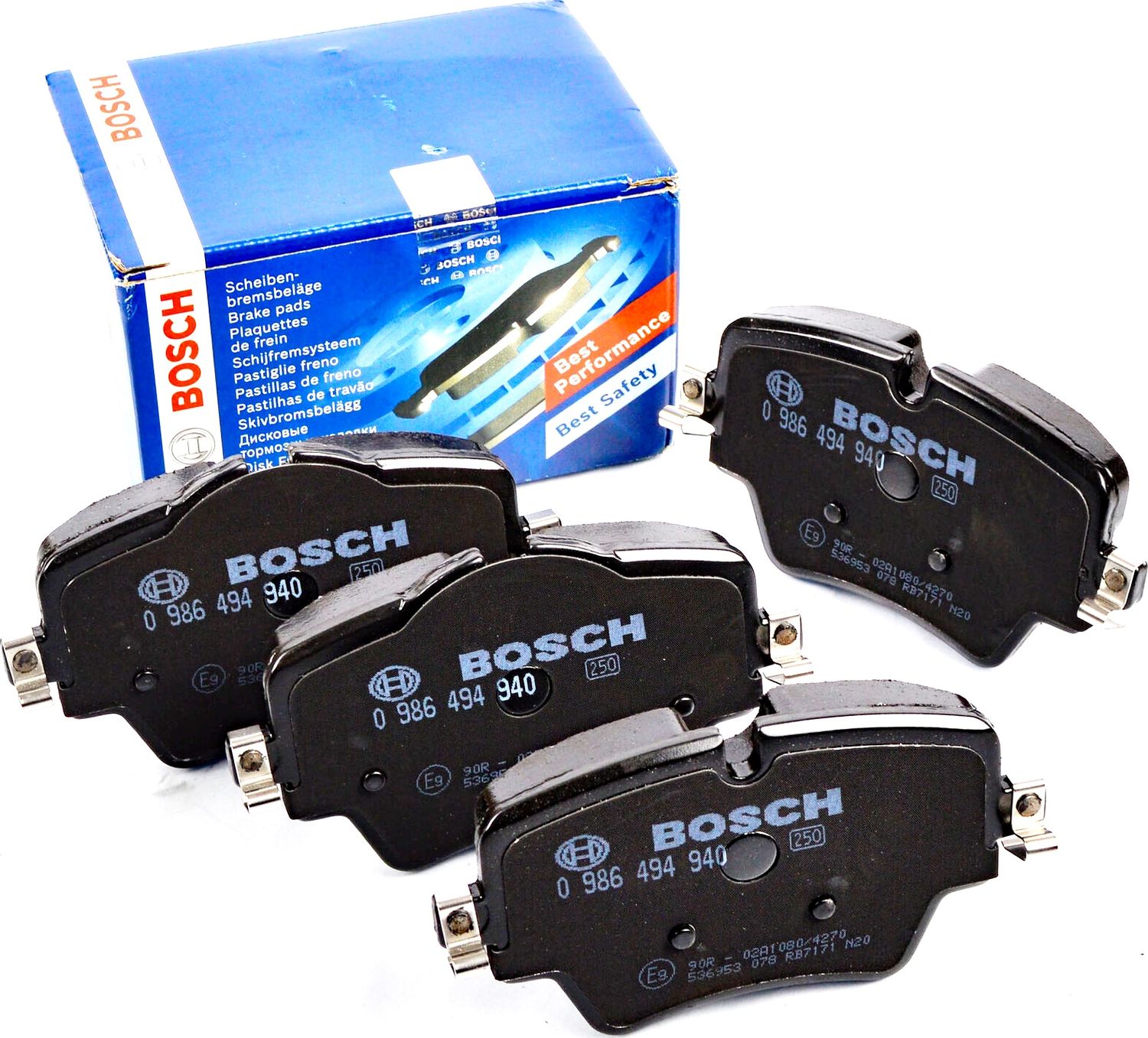 Тормозные колодки Bosch. Артикул 0 986 494 940