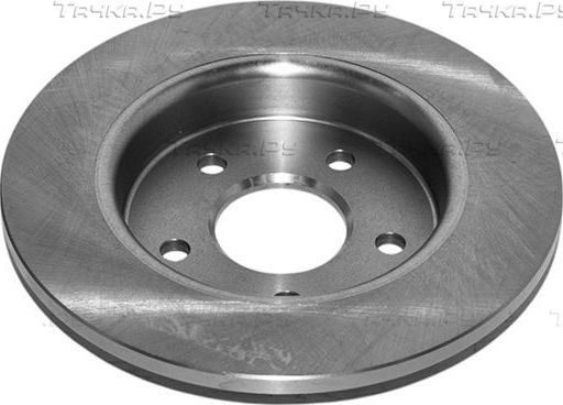 Тормозной диск Stellox задний для Ford Focus II 2004-2012. Артикул 6021-0157-SX