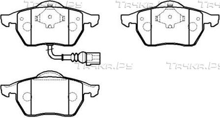 Тормозные колодки HSB. Артикул HP9471