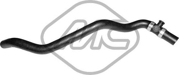 Патрубок радиатора (системы охлаждения) Metalcaucho для Volkswagen Transporter T4 1990-2003. Артикул 98655