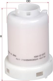 Топливный фильтр Sakura. Артикул FS-1729