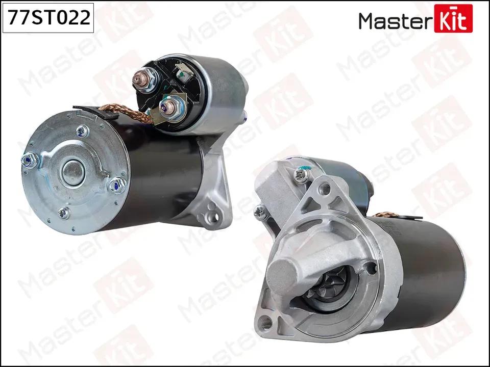 77ST022 Стартер\ HYUNDAI GETZ  KIA PICANTO 0.8kw (0.8kw) (Master KIT). Артикул 77st022