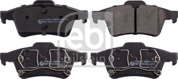 Тормозные колодки Febi Bilstein. Артикул 16428