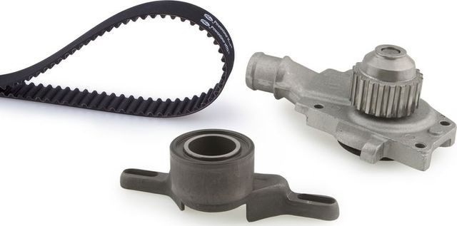 Помпа (водяной насос) с комплектом ремня ГРМ Gates PowerGrip® для Ford Escort V 1992-2000. Артикул KP15357XS