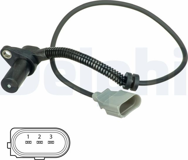 Датчик положения коленвала Delphi для Audi S8 I (D2) 1999-2002. Артикул SS11322