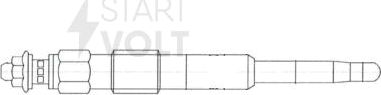Свеча накаливания (накала) StartVOLT. Артикул GLSP 084