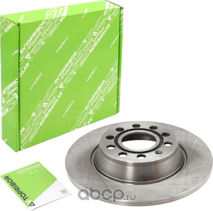 Диск тормозной для а/м VW Tiguan (07-) (Автоприбор). Артикул BD014AVT