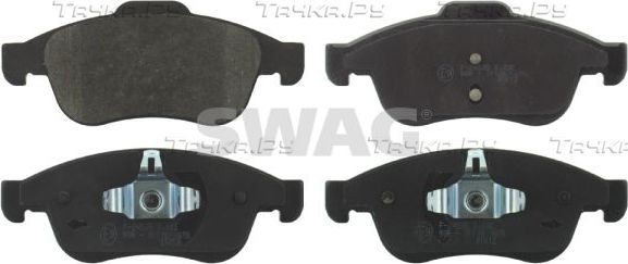 Тормозные колодки SWAG передние для Renault Duster I 2011-2020. Артикул 60 91 6783