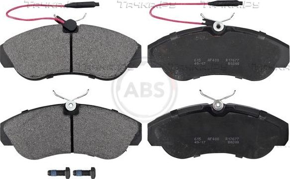 Тормозные колодки ABS для Citroen Jumper I 1994-2006. Артикул 36884