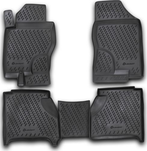 Коврики Element для салона Nissan Navara АКПП 2005-2015. Артикул CARNIS00007