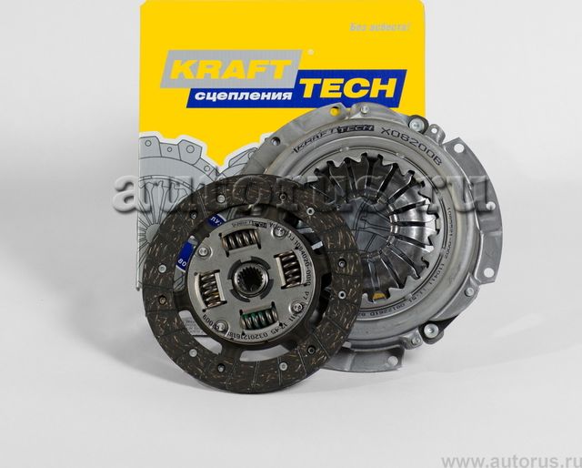 Сцепление (комплект) KraftTech 3P Kit для Mazda 3 I (BK) 2003-2009. Артикул W18200I