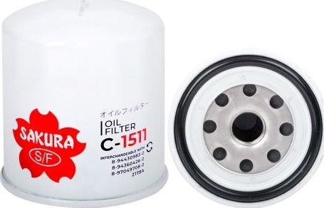 Масляный фильтр Sakura. Артикул C-1511SBP