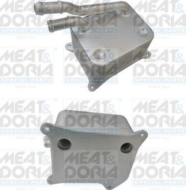 Радиатор масляный (маслоохладитель) для двигателя Meat & Doria. Артикул 95187