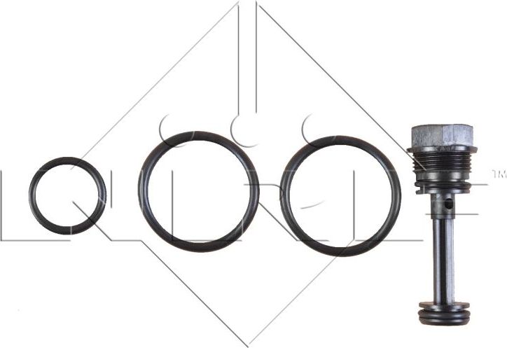 Радиатор отопителя (печки) NRF EASY FIT. Артикул 54374