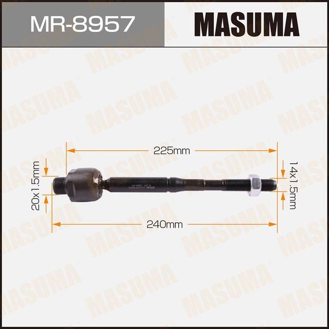Рулевая тяга Masuma правая/левая для Nissan Teana L32 2014-2026. Артикул MR-8957