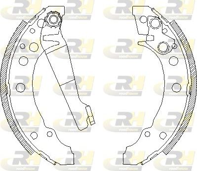 Тормозные колодки RoadHouse. Артикул 4045.00