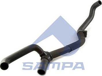 Патрубок радиатора (системы охлаждения) Sampa для DAF XF 105 2005-2026. Артикул 051.286