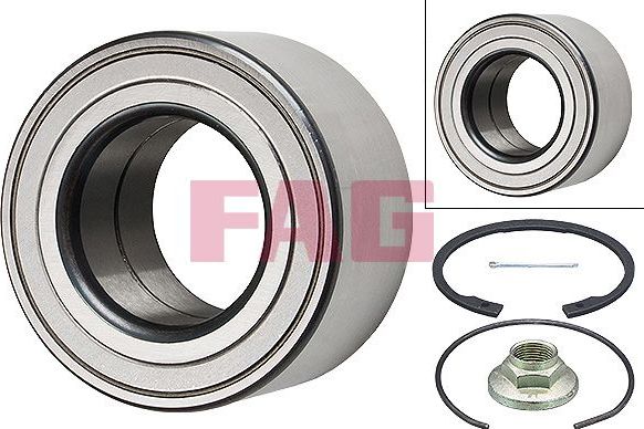 Ступичный подшипник (комплект) Fag передний для Hyundai Getz I 2002-2010. Артикул 713 6195 10