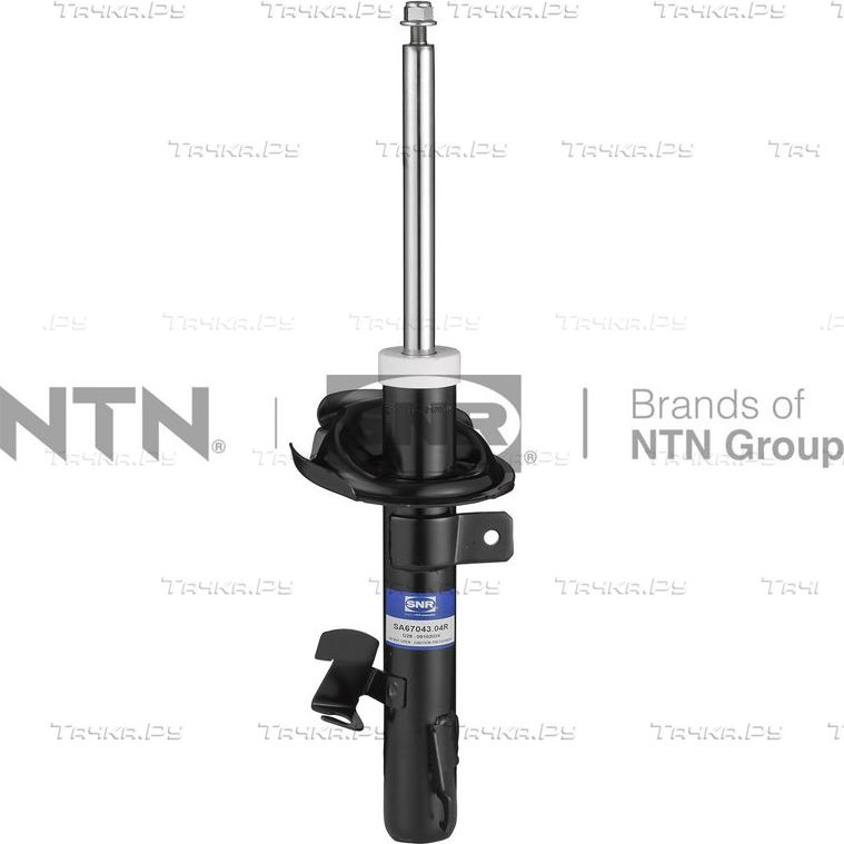 Амортизатор NTN / SNR передний правый для Mazda 5 I (CR) 2005-2010. Артикул SA67043.04R