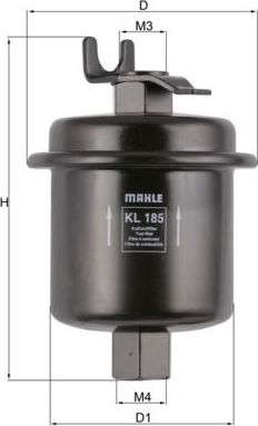 Топливный фильтр Mahle. Артикул KL 185