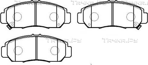 Тормозные колодки HSB. Артикул HP8145