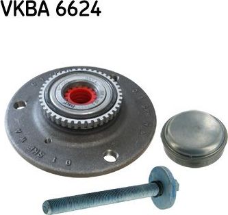 Ступичный подшипник (комплект) SKF. Артикул VKBA 6624
