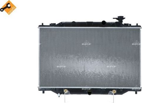 Радиатор охлаждения двигателя NRF (алюминий). Артикул 58417