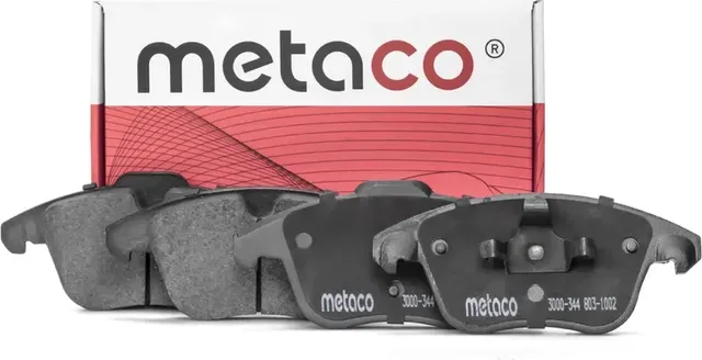 Колодки тормозные передние к-кт (Metaco). Артикул 3000344