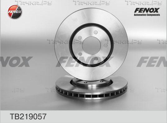 Тормозной диск Fenox передний для Jeep Cherokee III (KJ) 2001-2008. Артикул TB219057