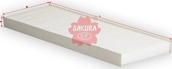 Салонный фильтр Sakura. Артикул CA-83030
