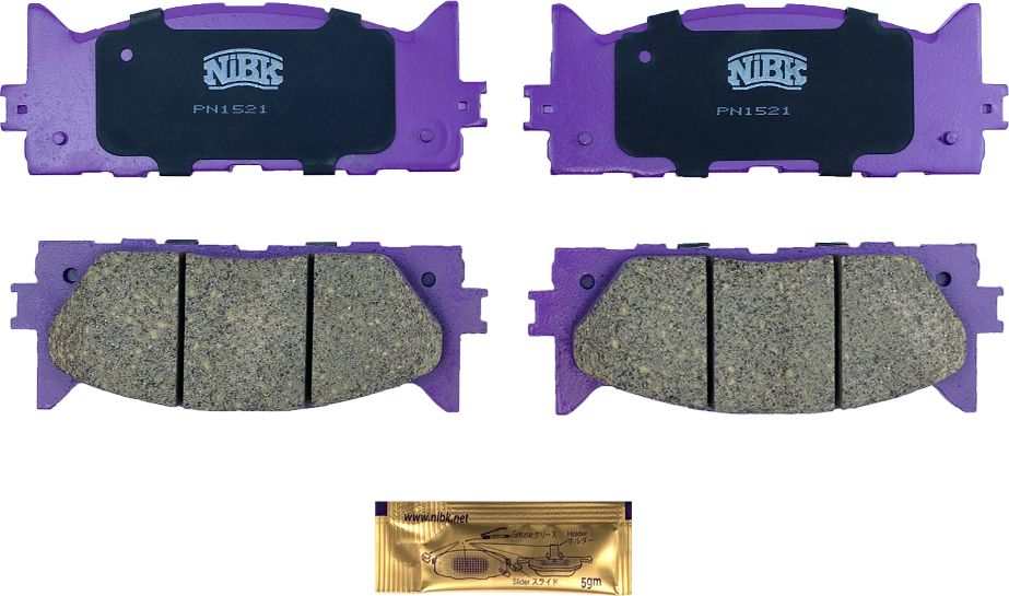 Тормозные колодки NiBK. Артикул PN1521