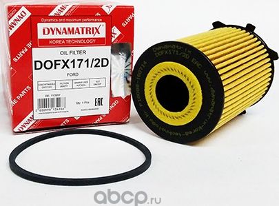 фильтр масляный (Dynamatrix-Korea). Артикул DOFX1712D