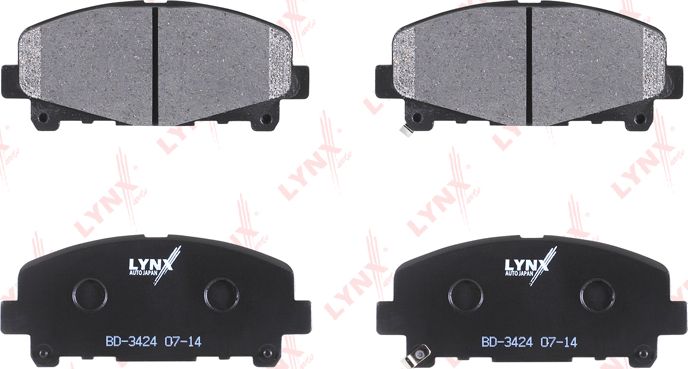 Тормозные колодки LYNXauto. Артикул BD-3424