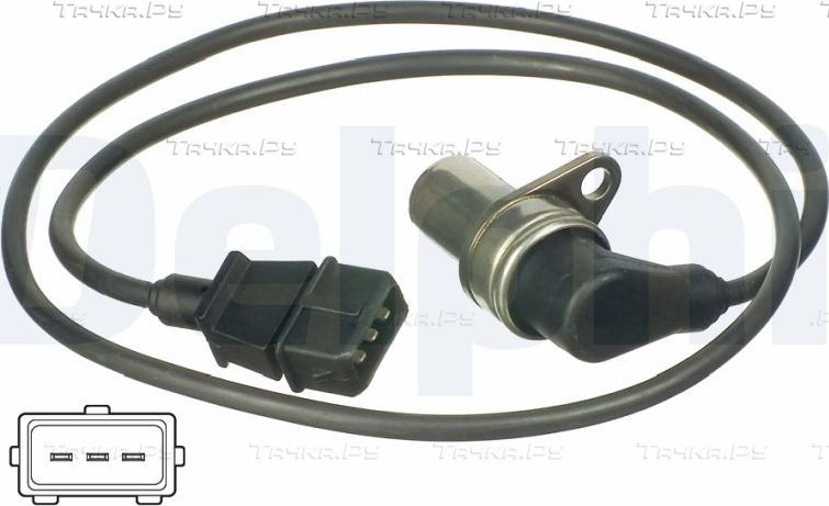 Датчик положения коленвала Delphi. Артикул SS11022