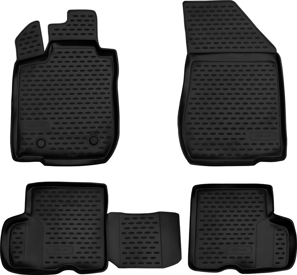 Коврики Format c повышенной износостойкостью для салона Lada Largus 5-дв. 2012-2026. Артикул FORMAT.52.27.210k