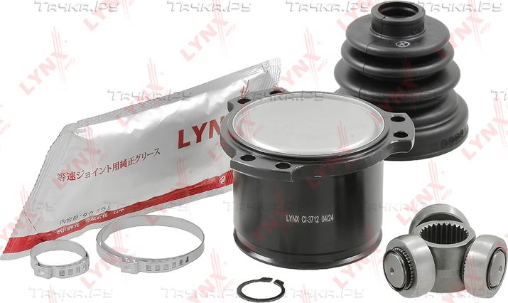 Шрус внутренний (граната) LYNXauto передний для Nissan 200SX S14 1993-1999. Артикул CI-3712