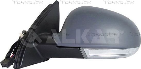 Зеркало боковое Alkar левое для Volkswagen Jetta V 2004-2010. Артикул 6121121