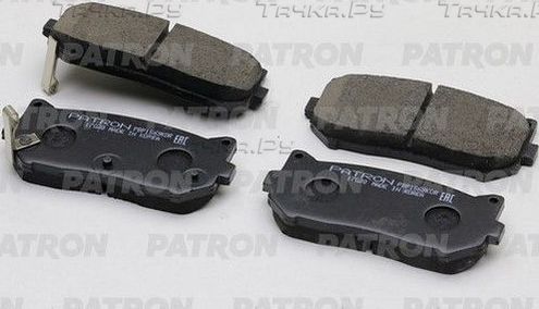 Тормозные колодки Patron задние для Kia Shuma II 2001-2004. Артикул PBP1569KOR