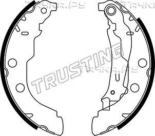 Тормозные колодки Trusting задние для Peugeot 406 I 1995-2004. Артикул 079.189