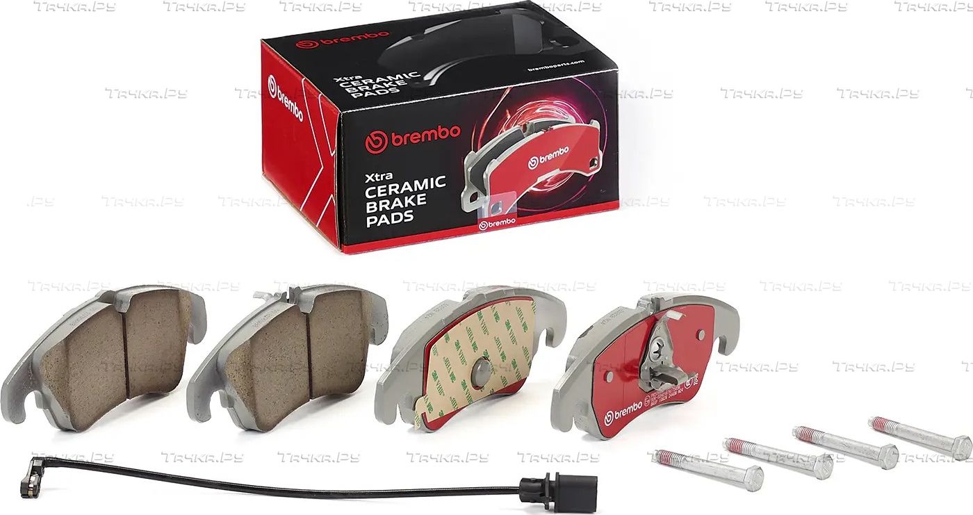 Тормозные колодки Brembo XTRA LINE - Ceramic передние для Audi S5 I (8T) 2007-2017. Артикул P85098NX
