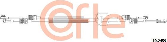 Трос переключения передач КПП Cofle. Артикул 92.10.2459