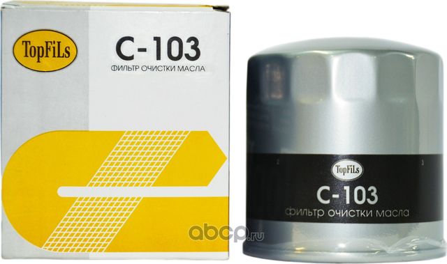 Фильтр масляный (Topfils). Артикул C103