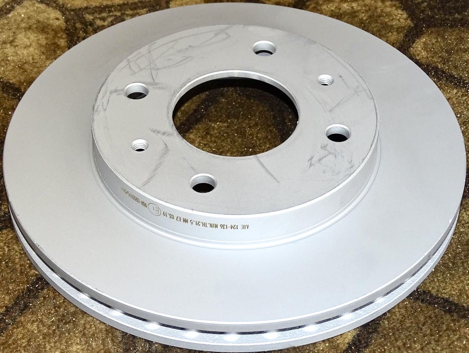 Тормозной диск ATE. Артикул 24.0124-0136.1