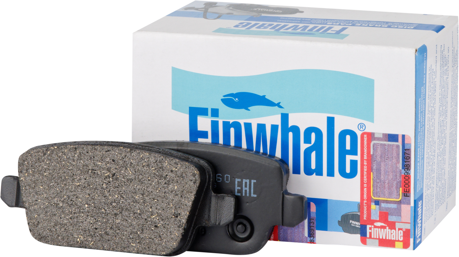 Тормозные колодки Finwhale. Артикул V1060